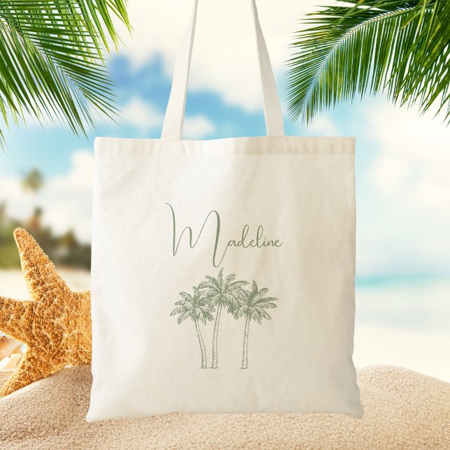 Bolsa Tote Botânico Simples Caprichoso Moderno (Criador carregado)