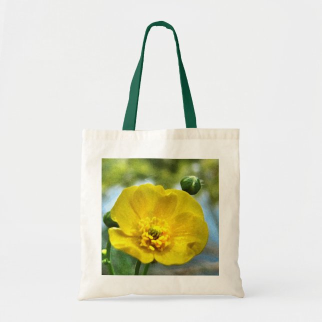Bolsa Tote Botão de ouro na lagoa (Frente)