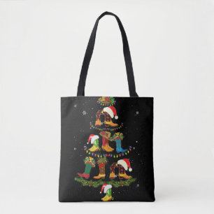 Bolsa Tote Botas Botas de Dançar Engraçadas na Linha da Ár
