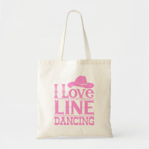 Bolsa Tote Botas de Cowboy Dança em Linha Música Country