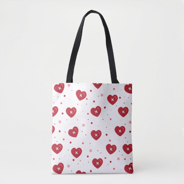 Bolsa Tote Botões Sweetheart (Frente)