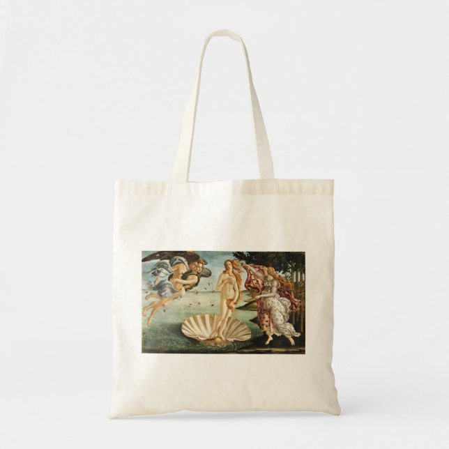 Bolsa Tote Botticelli é O Nascimento de Vênus (Frente)