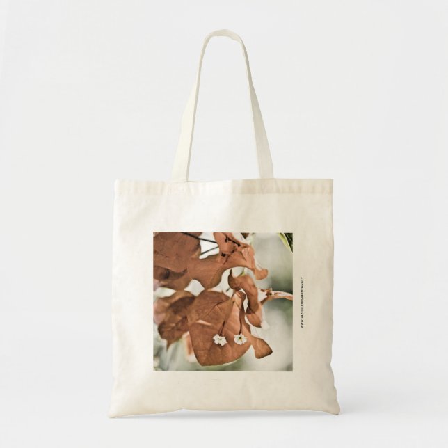 Bolsa Tote Bougainvillea Vermelha (Frente)