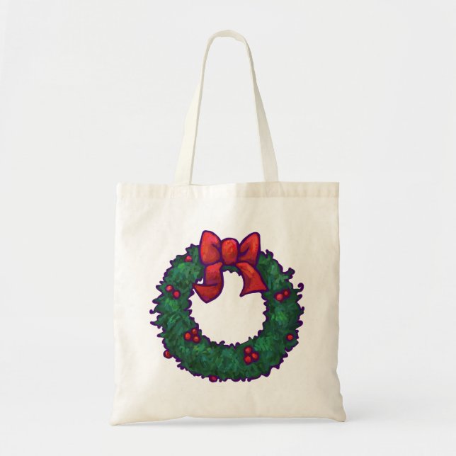 Bolsa Tote Boughs de Holly (Frente)