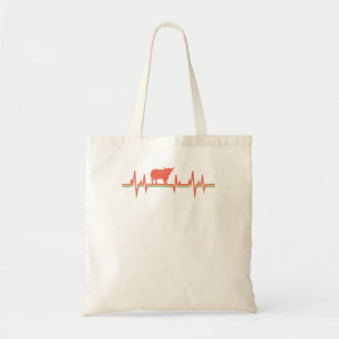 Bolsa Tote Bovinos em Highland Vaca Vintage Escocesa