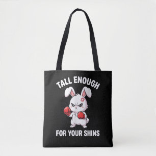 Bolsa Tote Boxe de Coelho Alto o Suficiente para as suas Cane