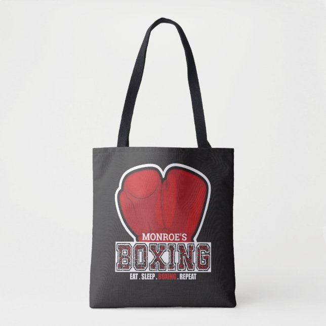 Bolsa Tote Boxer Boxer Boxer Glove Prize Fighter (Frente)