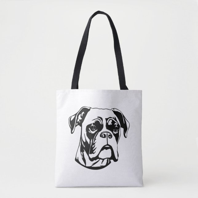Bolsa Tote Boxer Dog (Frente)