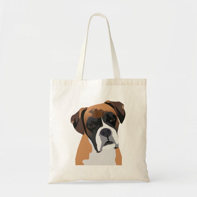 Bolsa Tote Boxer Dog (Frente)