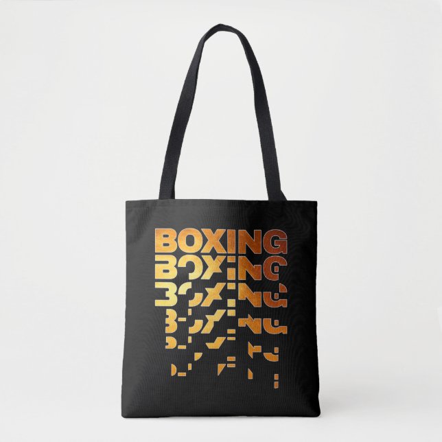 Bolsa Tote Boxer Graphic Art (Frente)