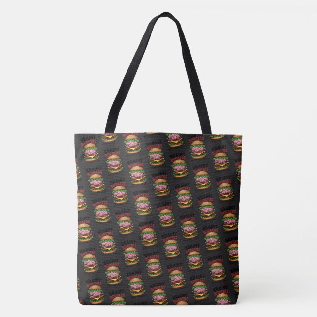 Bolsa Tote Brainy Burgers (Frente)