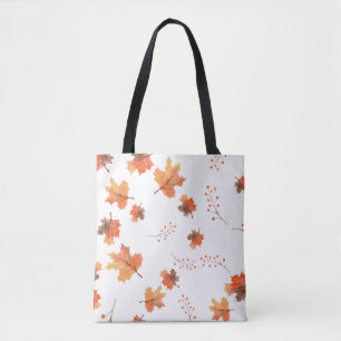Bolsa Tote Branco de outono Elegante