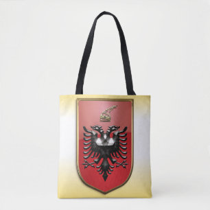Bolsa Tote Brasão albanesa