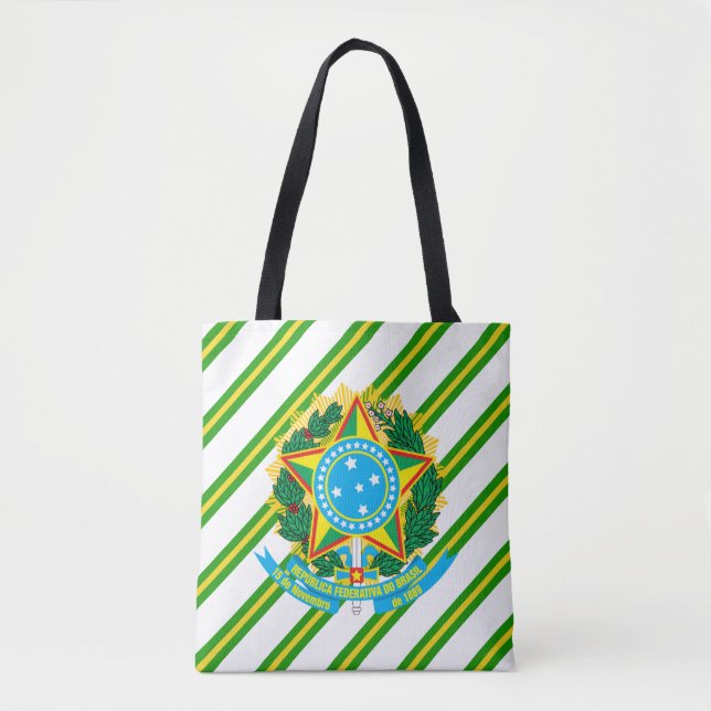 Bolsa Tote Brasão brasileira (Frente)