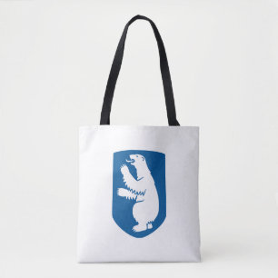 Bolsa Tote brasão de armas da Groenlândia país símbolo emblem
