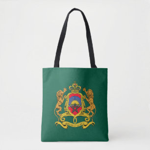 Bolsa Tote Brasão de armas símbolo emblema bandeira do Marroc