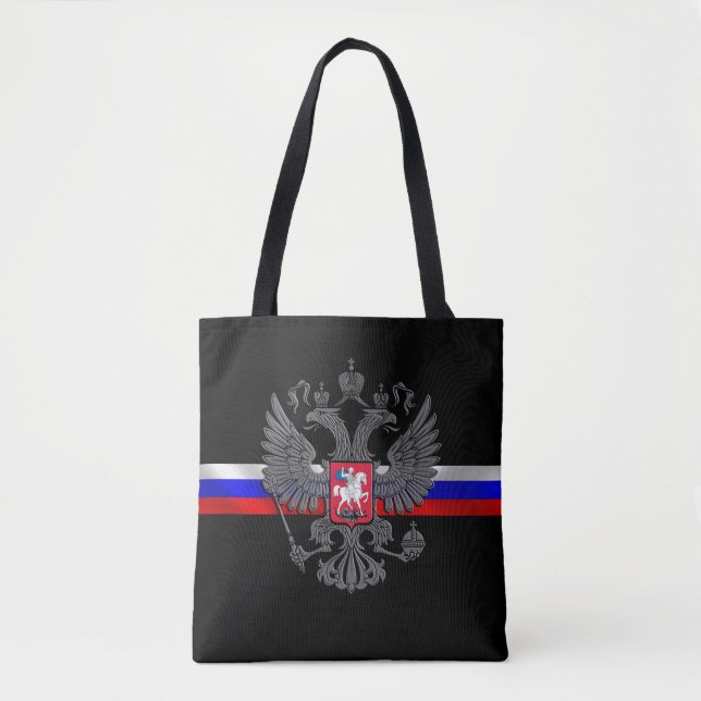 Bolsa Tote Brasão do russo (Frente)