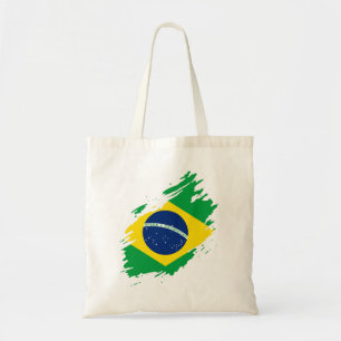 Bolsa Tote Brasil: Bandeira do Orgulho Nacional Morde