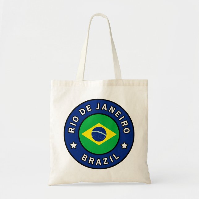 Bolsa Tote Brasil do Rio de Janeiro (Frente)