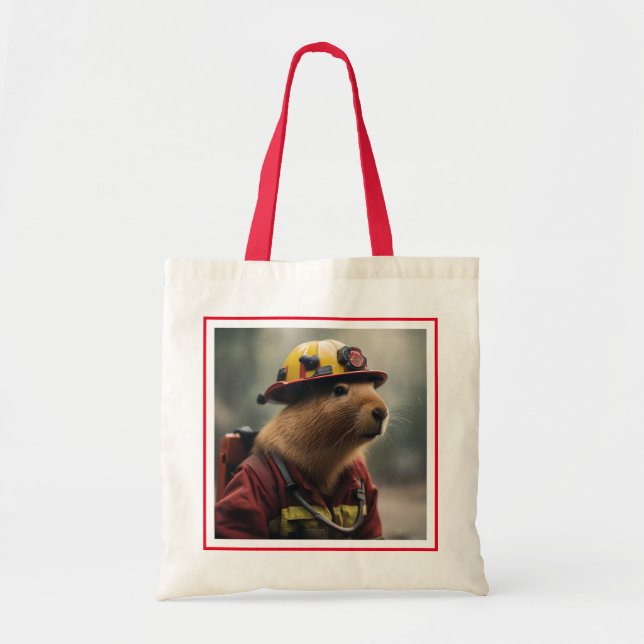 Bolsa Tote "Bravura Blasfada: A Capirava de Combate a Fogo" (Frente)