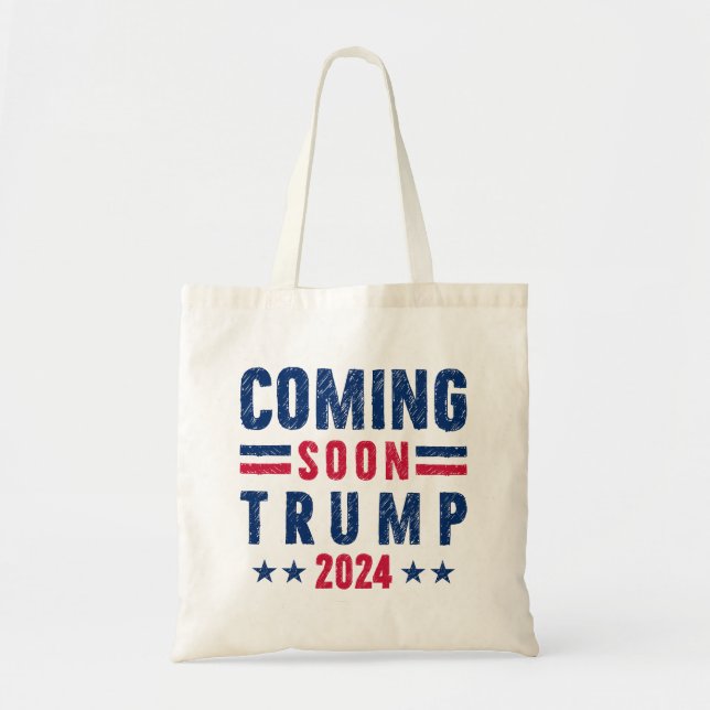 Bolsa Tote Brevemente Trump 2024 (Frente)