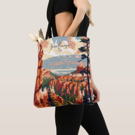 Bolsa Tote Brice Canyon Utah Vintage Art Viagem