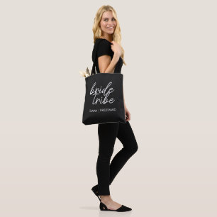 Bolsa Tote Bride Tribe   Damas de Honra de Casamento em Desti