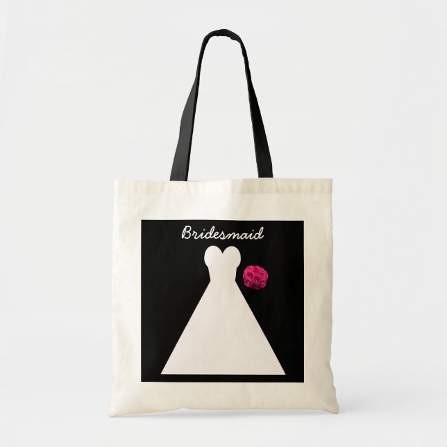 Bolsa Tote Bridesmaid Bag - Bridal Gown (Frente)