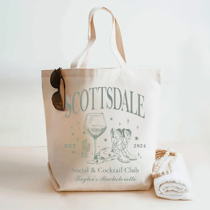 Bolsa Tote Bridesmaid da Festa de solteira Scottsdale Persona