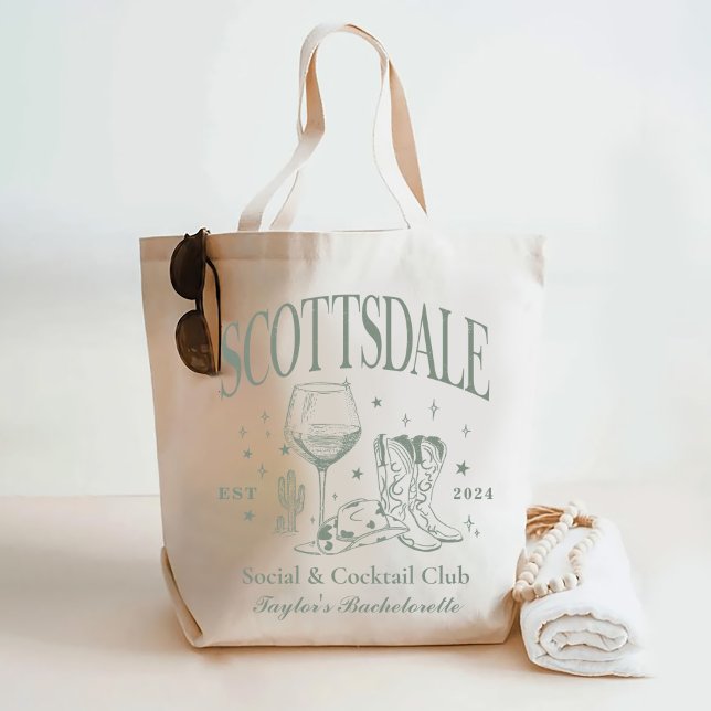 Bolsa Tote Bridesmaid da Festa de solteira Scottsdale Persona (Criador carregado)