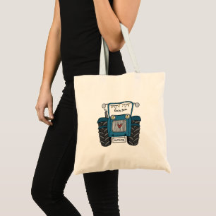 Bolsa Tote Bridesmaid de Casamento de País Trator Personaliza