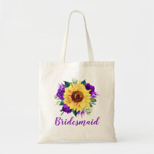 Bolsa Tote Bridesmaid Girassol Rosa