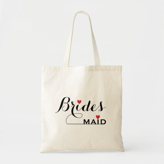 Bolsa Tote Bridesmaid Personalizada (Frente)