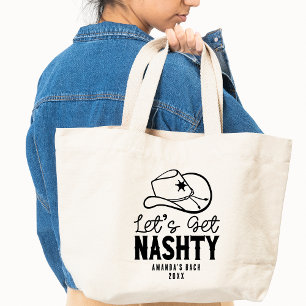 Bolsa Tote Bridesmaid Personalizada da Festa de solteira Nash