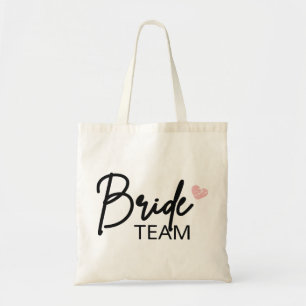 Bolsa Tote Brigada de Noivas, presente do Partido Bridesmaid,
