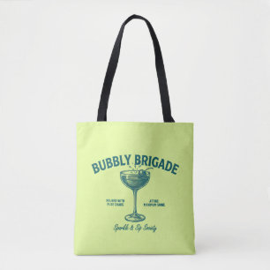 Bolsa Tote Brigada Espumante Sociedade Brilho & Brinde