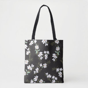 Bolsa Tote Bright Magnolia Sem Olhos Padrão
