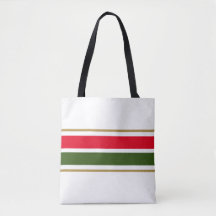 Bright Red Forest Green Racing em Branco