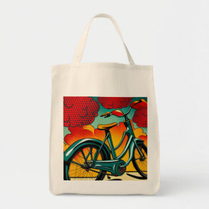 Bolsa Tote Brilhante de Bicicleta