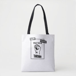 Bolsa Tote Brilhe Através da Escuridão
