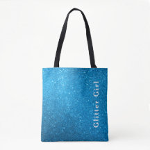 Brilho Azul Turquesa Menina Mostre Seus Glamours F