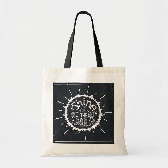 Bolsa Tote Brilho como The Sun (Frente)