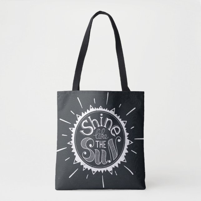 Bolsa Tote Brilho como The Sun (Frente)