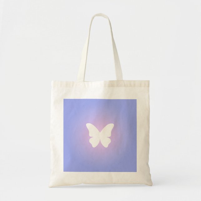 Bolsa Tote Brilho da borboleta etérea (Frente)