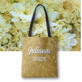 Bolsa Tote Brilho da Noiva! Acessório customizado para festa 