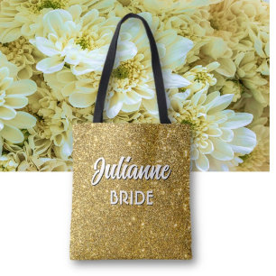 Bolsa Tote Brilho da Noiva! Personalizado festa de casamento