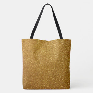 Bolsa Tote brilho Dourado