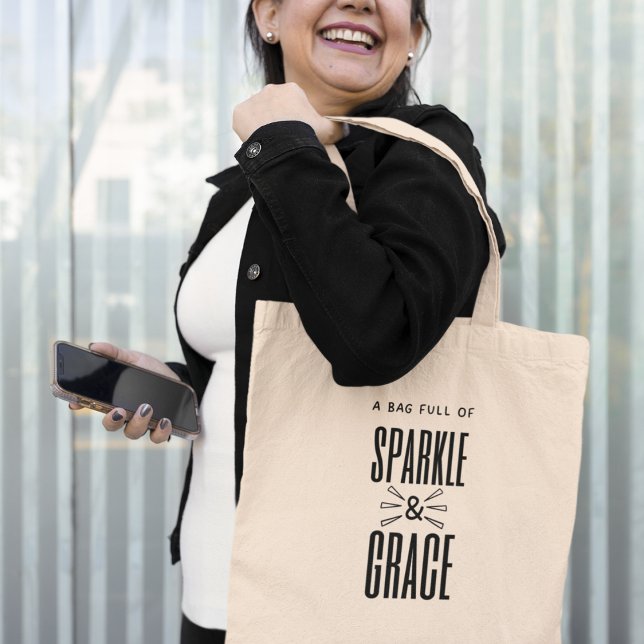 Bolsa Tote Brilho & Elegância Presente Moderno Elegante e Sof (Shop now and add a dose of charm to your life!)