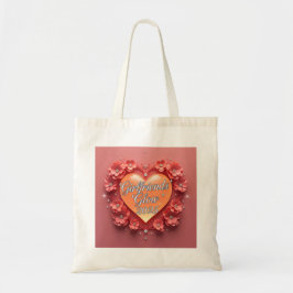 Bolsa Tote Brilho Floral