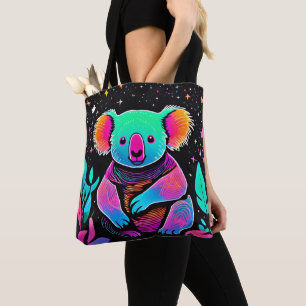 Bolsa Tote Brilho no Dark Koala